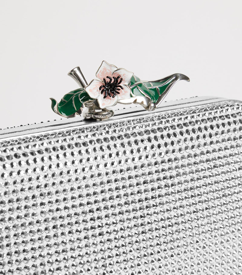 Bottega Veneta crystal knot clutch bag, UK version