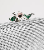 Bottega Veneta crystal knot clutch bag, UK version