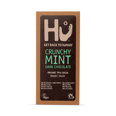 Hu Mint Dark sjokoladebar økologisk 60g