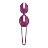 Superdrug Fun Factory Smartballs Duo Silicone Kegel Exercise Balls - White/Grape- Buy online at McGrocer