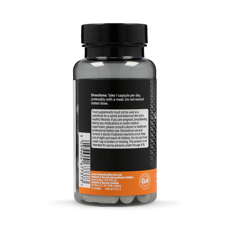 L-Tyrosine 500mg capsules box 50 units, UK version