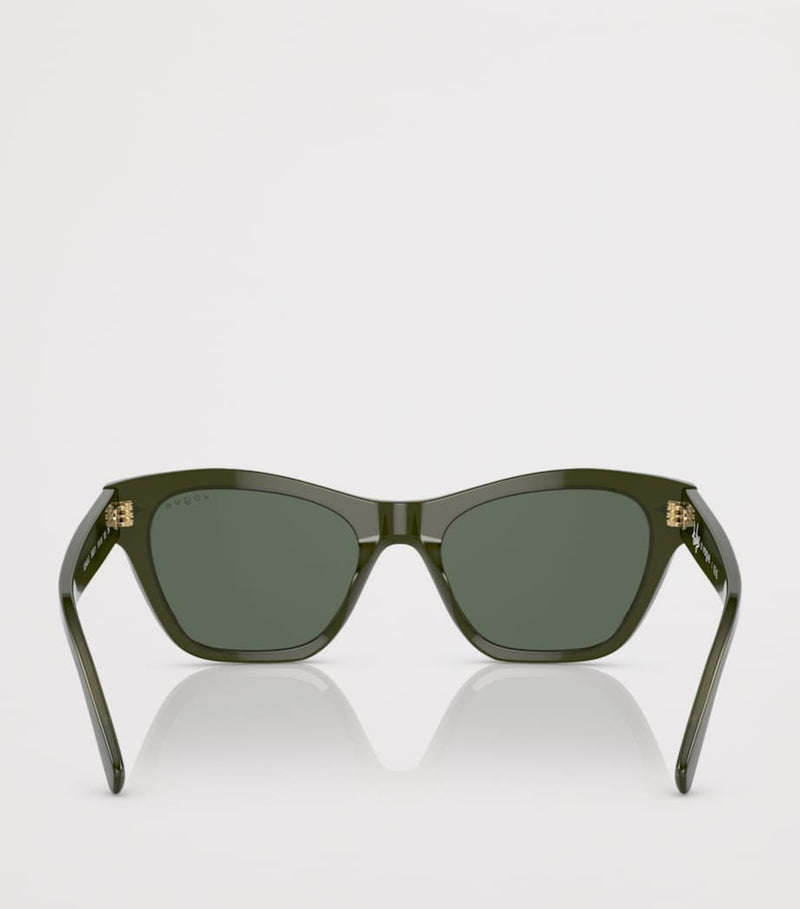 Vogue cat eye acetate sunglasses (British brand)