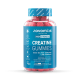 Holland & Barrett Novomins Creatine 5000mg Strawberry Flavoured Sugar Free Gummies 90 Gummies- Buy online at McGrocer