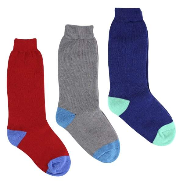 Sock Snob 4er-Pack Kinder-Gummistiefelsocken (britische Marke)