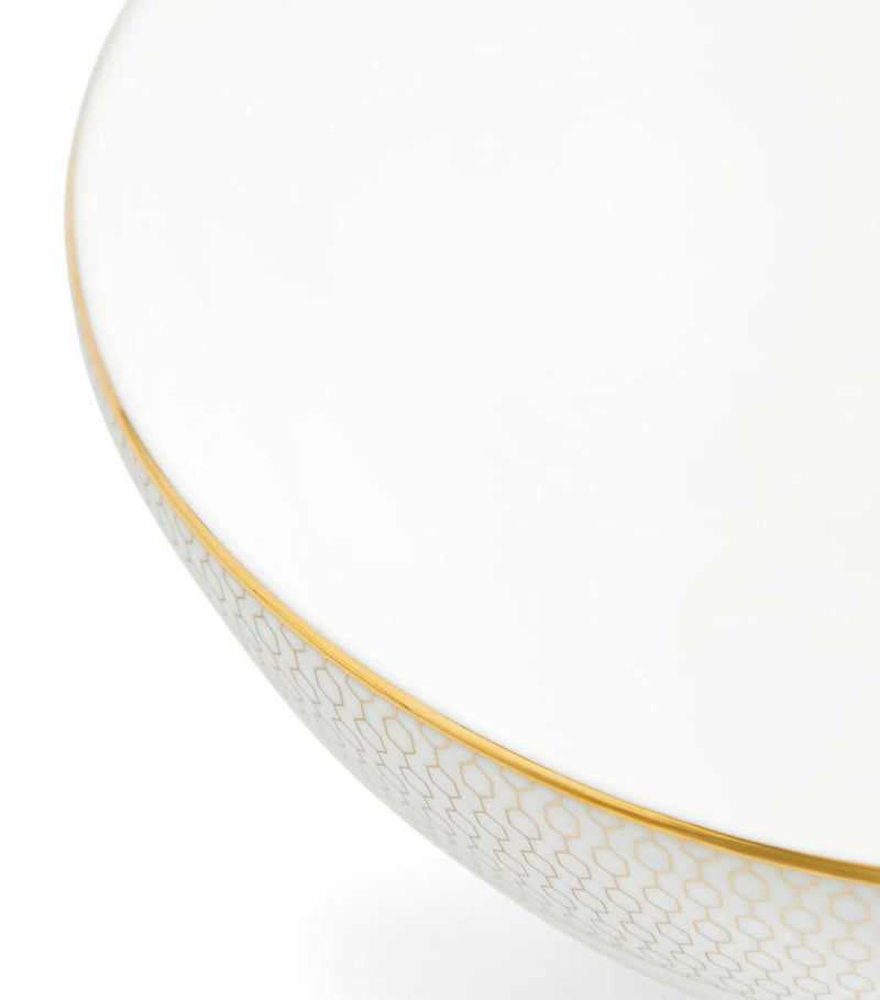 Wedgwood Gold-Trim Gio soup bowl 20cm (British brand)