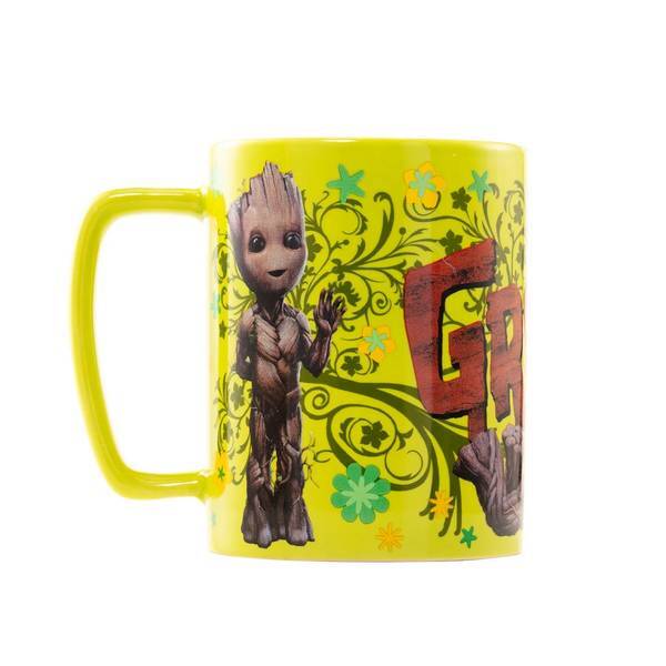 Ceramic mug with Guardians of the Galaxy Groot design , UK version