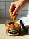 COSMEPICK salted caramel body scrub 3 x 250g, UK version