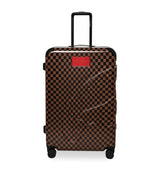 Harrods Sprayground Embossed Check Cabin Suitcase (75cm)- Buy online at McGrocer