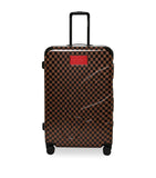 Sprayground cabin suitcase embossed check 75cm, imported from the UK
