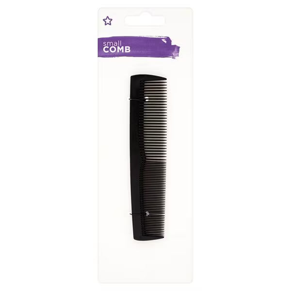 Superdrug small detangling hair comb (British brand)