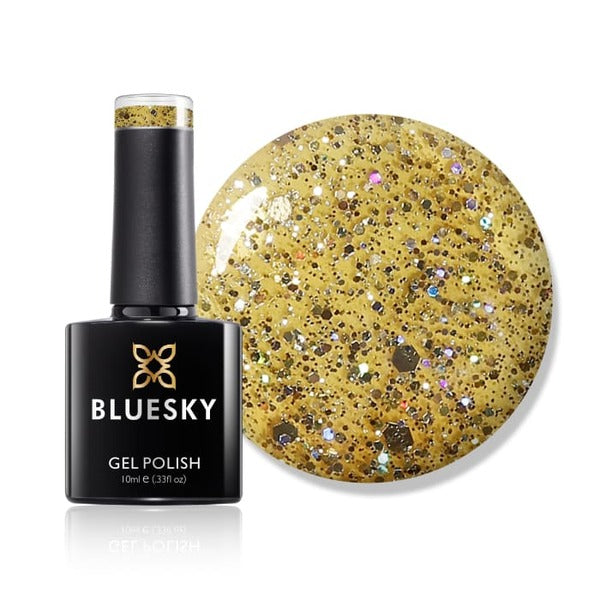 Bluesky gel polish Mellow Yellow - British product