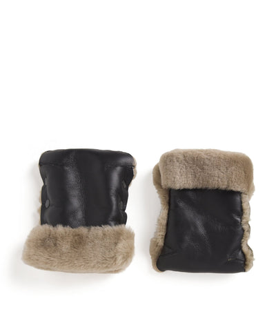 Harrods Binibamba Sheepskin Buggy Mittens- Buy online at McGrocer