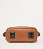 Aspinal of London Mount Street leather wash bag (British brand)