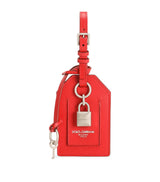 Harrods Dolce&Gabbana Calfskin and Lambskin Padlock Luggage ID Tag 10.5cm x 7cm- Buy online at McGrocer