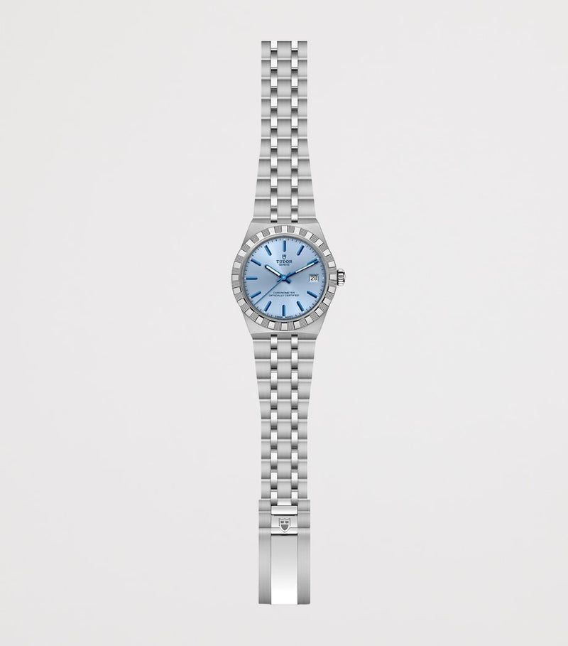 TUDOR Royal blue dial stainless steel watch 36mm - British product