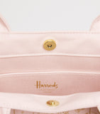 Harrods Gold Building shopper bag cotton canvas, UK version