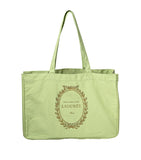 Ladurée logo tote bag large organic cotton, UK version