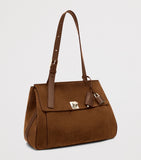 TOM FORD medium suede besace shoulder bag (British brand)
