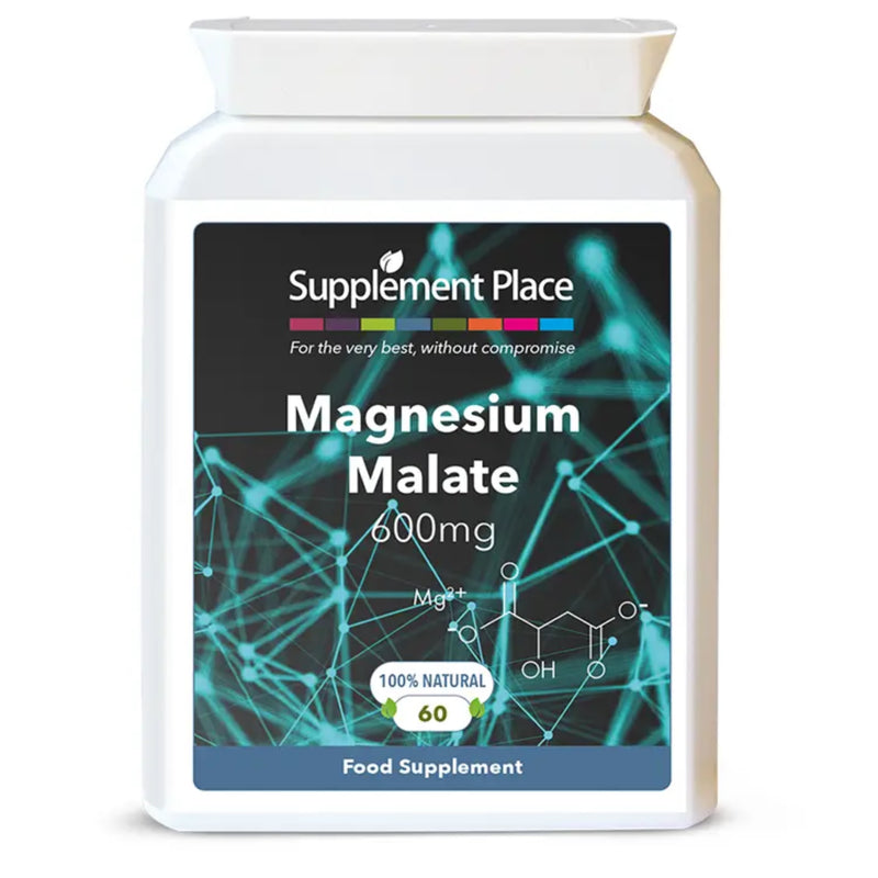 Supplement Place Magnesium Malate 560mg 60 capsules - British product