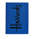 Lined Paper Notebook in Prussian Blue 26cm x 19cm