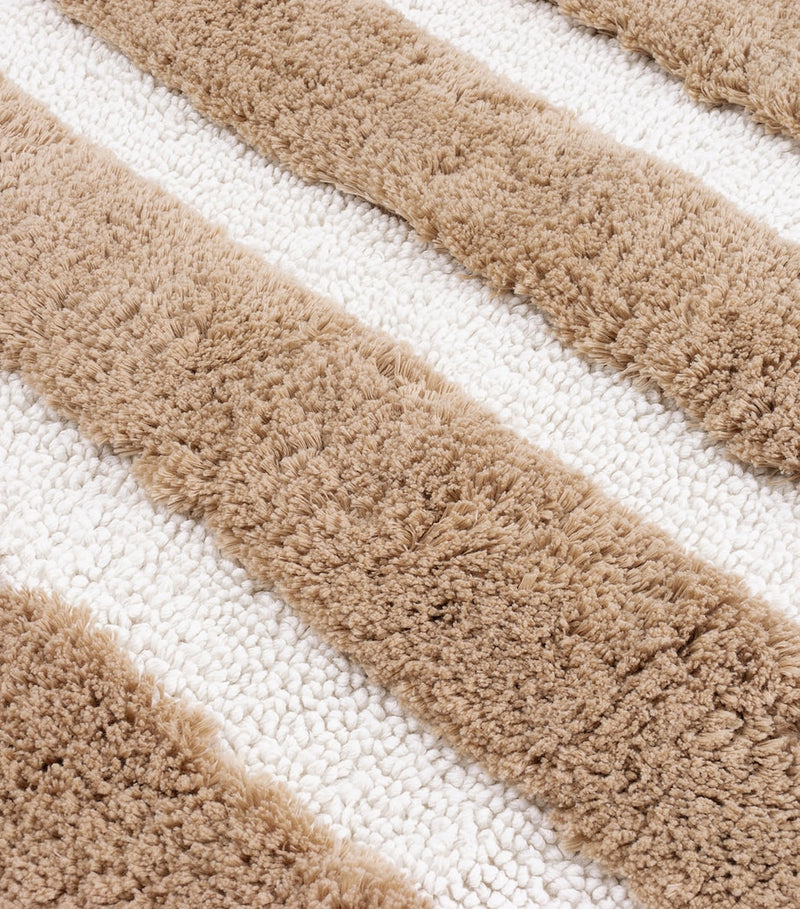 Hamam organic cotton tufted bath mat 60x90cm - British product