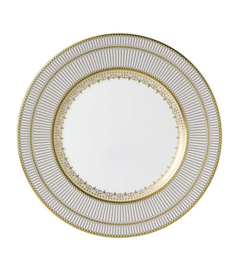 Wedgwood Anthemion Grey plate 27.5cm (British brand)