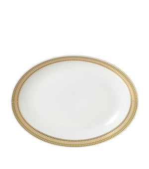 Coupe Oval Porcelain Platter 39cm x 28cm