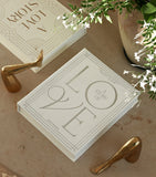 Printworks A Story of Love photo album with cloth cover, 33x27cm, imported from the UK