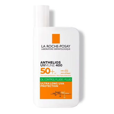 La Roche-Posay Anthelios UVMune 400 Oljekontroll Usynlig Fluid Daglig Ansikts solkrem