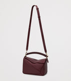 LOEWE Small Puzzle bag woven top handle - British product