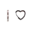 Sensation Jewellery Large Rhodium Plated Crystal Huggy Hoop Earrings (British brand)