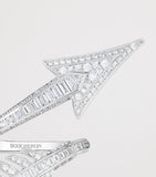 Boucheron white gold diamond Flèche ring (British brand)