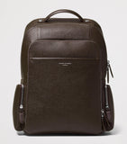 Aspinal of London pebbled leather reporter zipped backpack (British brand)