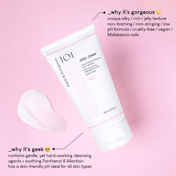 Geek & Gorgeous 101 Jelly Joker cleanser 150ml, UK version