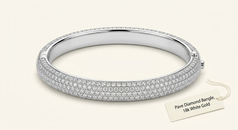 Cartier LOVE bracelet in white gold with diamonds, UK version
