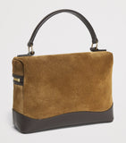 Sandro Paris Tangolino suede vanity bag small - British product