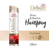 Wella deluxe Shine & Repair Hairspray 250ml (British brand)