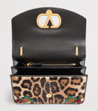 Valentino Garavani Vain shoulder bag pony-effect leather leopard print (British brand)