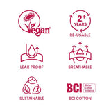 WUKA Basics Hipster Medium Flow Size 4XL GOODS Superdrug