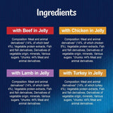 Felix As Good As it Looks Senior 7+ Meat in Jelly Wet Cat Food 12 x 100g