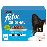 Felix Original Fish Selection in Jelly Wet Cat Food 12 x 85g