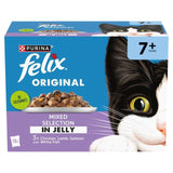 Felix Original Senior 7+ Mixed Selection in Jelly Wet Cat Food 12 x 85g
