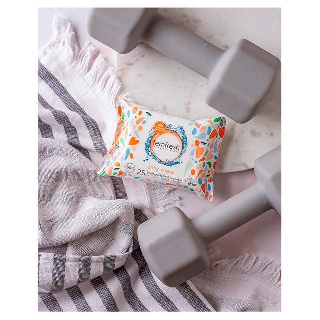 Femfresh Wipes 25 per pack