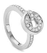 Harrods Boodles White Gold and Diamond Roulette Flip Ring- Buy online at McGrocer