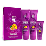 Give Me mango passion fruit haircare bundle, imported from the UK