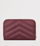 Saint Laurent Cassandre lambskin wallet with quilted stitching, UK version