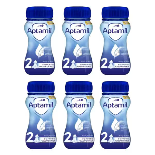 Aptamil Follow On Milk liquid 200ml x 6 - British product