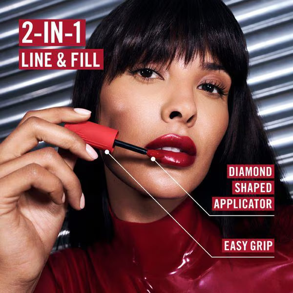 Rimmel Thrill Seeker Lip Stain Main Character, imported from the UK
