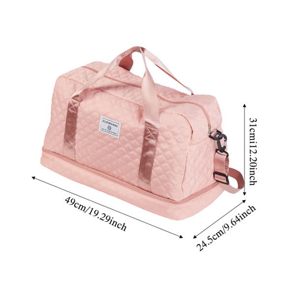 Livingandhome women's travel duffel (British brand)