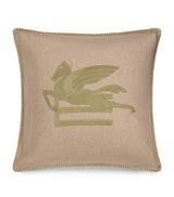 Harrods Etro Wool-Blend Embroidered Ribot Cushion 45cm x 45cm- Buy online at McGrocer